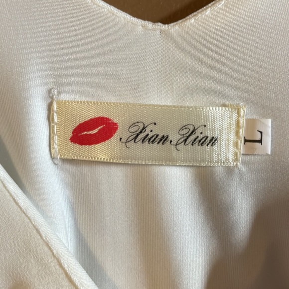 Ladies floral cocktail dress - Size LG - Picture 2 of 8